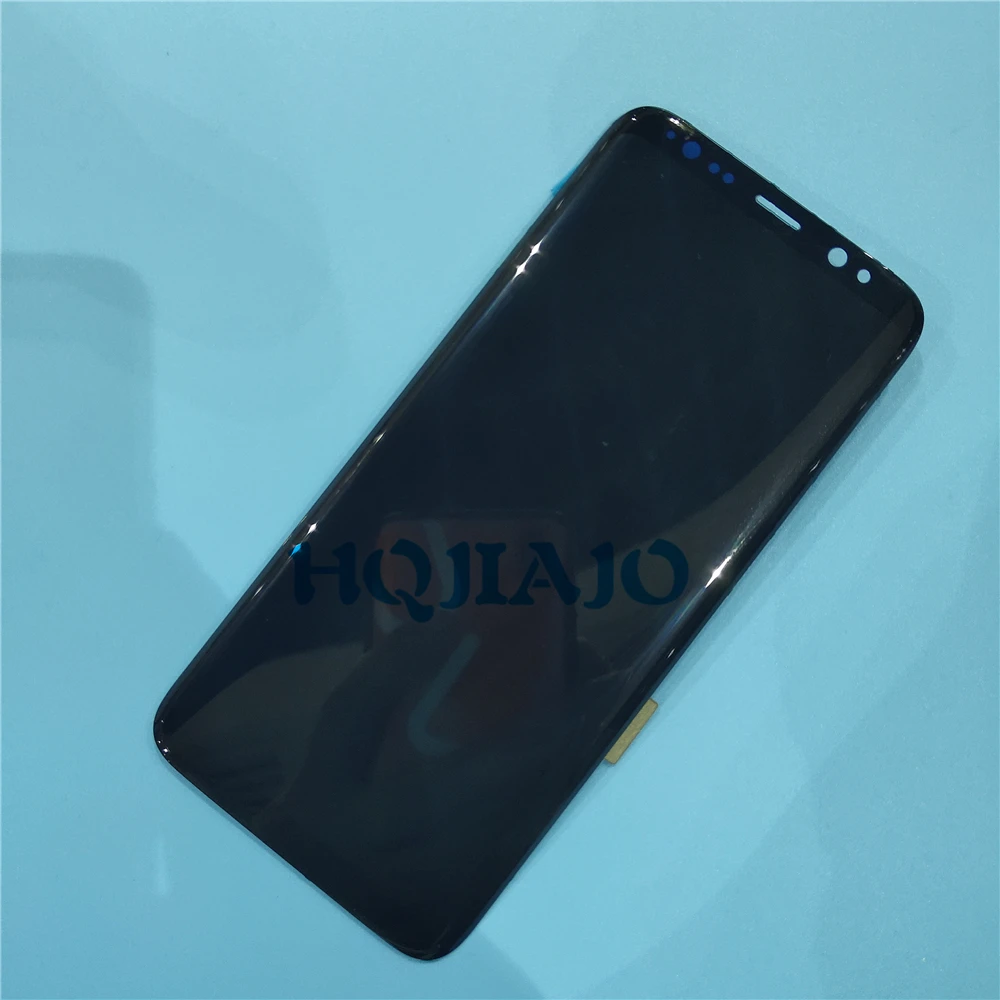 Супер AMOLED ЖК-экран для samsung S8 G950 G950F ЖК-дисплей сенсорный экран дигитайзер для samsung Galaxy S8 G950 G950F с рамкой