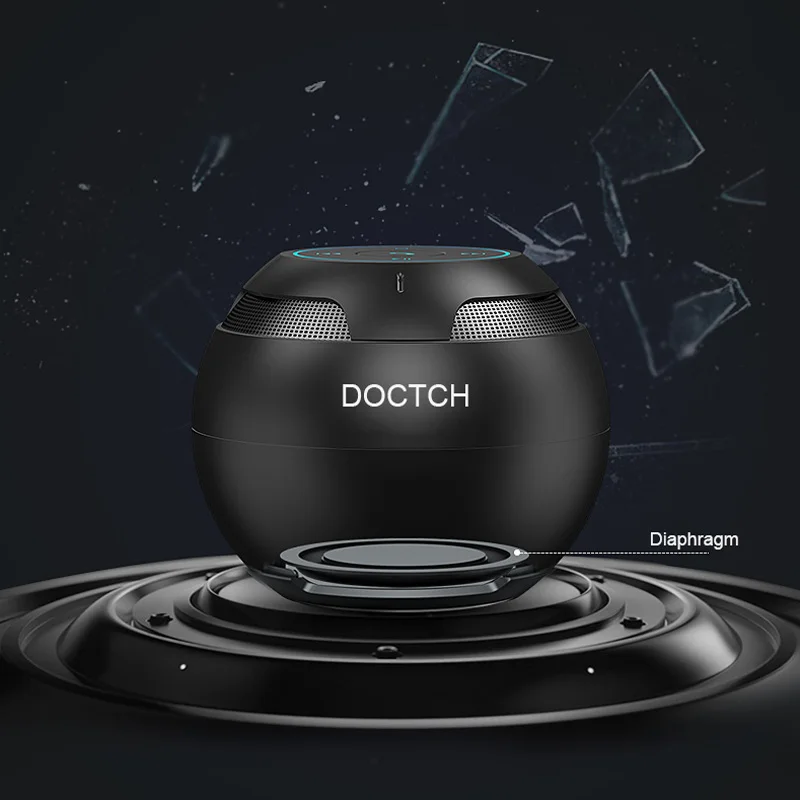 DOCTCH Стерео тяжелый бас Интеллектуальный звук Bluetooth динамик с поддержкой батареи bluetooth для интеллектуального голоса