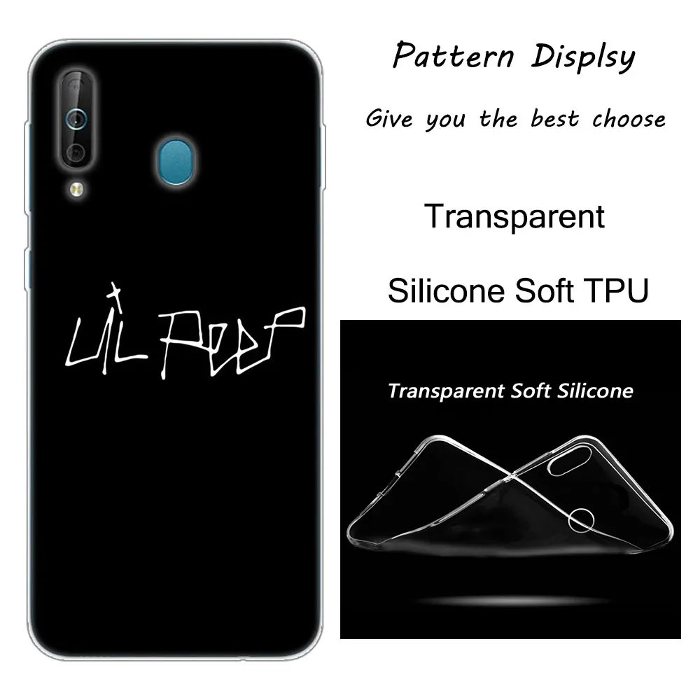 Lil открытым Rap хип силиконовый чехол для телефона для samsung Galaxy A80 A70 A60 A50 A40 A40S A30 A20E A2CORE M40 M30 M20 примечание 9 8 5 Мода