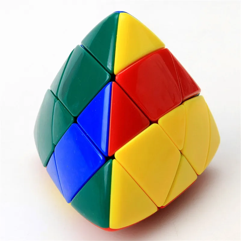 Головоломка Куб Красочные Zongzi Magic Cube риса клецки Треугольники Cubo Stickerless Скорость