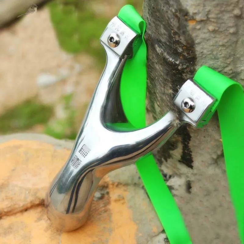 

Рогатка из алюминиевого титанового сплава, популярный мощный сверхпрочный вытяжной лук для охоты