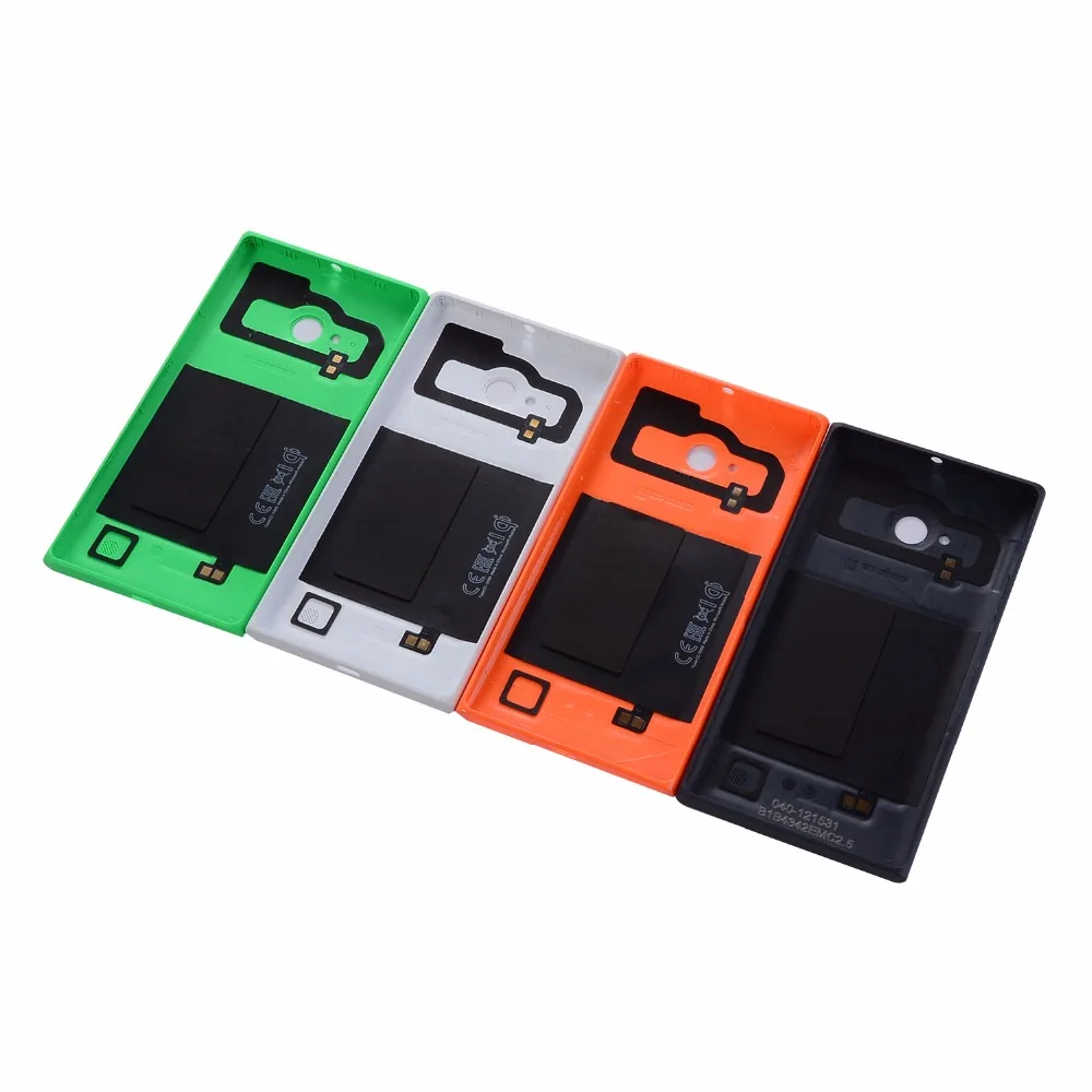 

Original Housing Battery Door For Nokia Lumia 730 735 Back Battery Cover Case With NFC Wireless Charging