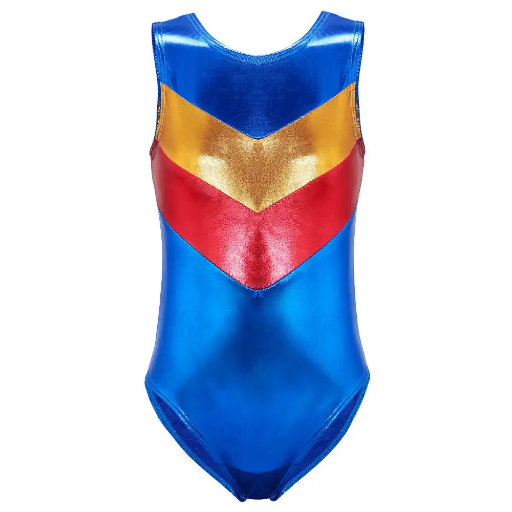 Обувь для девочек Дети гимнастика баскетбольный балет Dancesuit костюмы гимнастические танцевальная одежда Professional практика балетная одежда синий зеленый - Цвет: blue