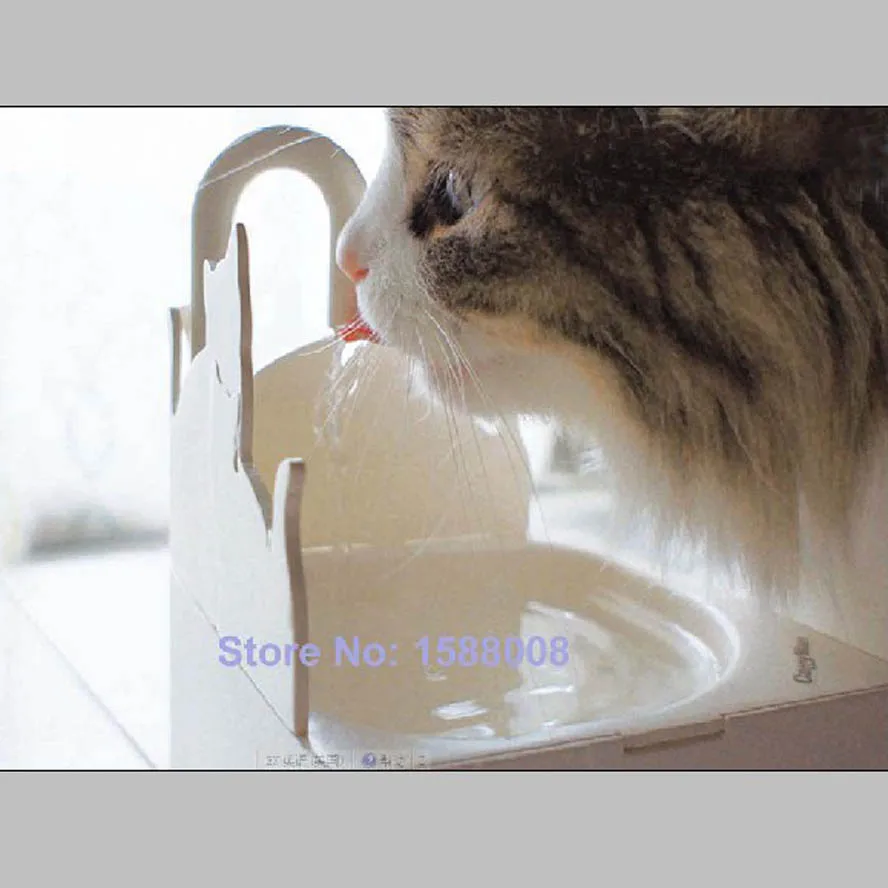 Автоматическая подача воды для питомцев 230 В без протечек миска кошек дозатор