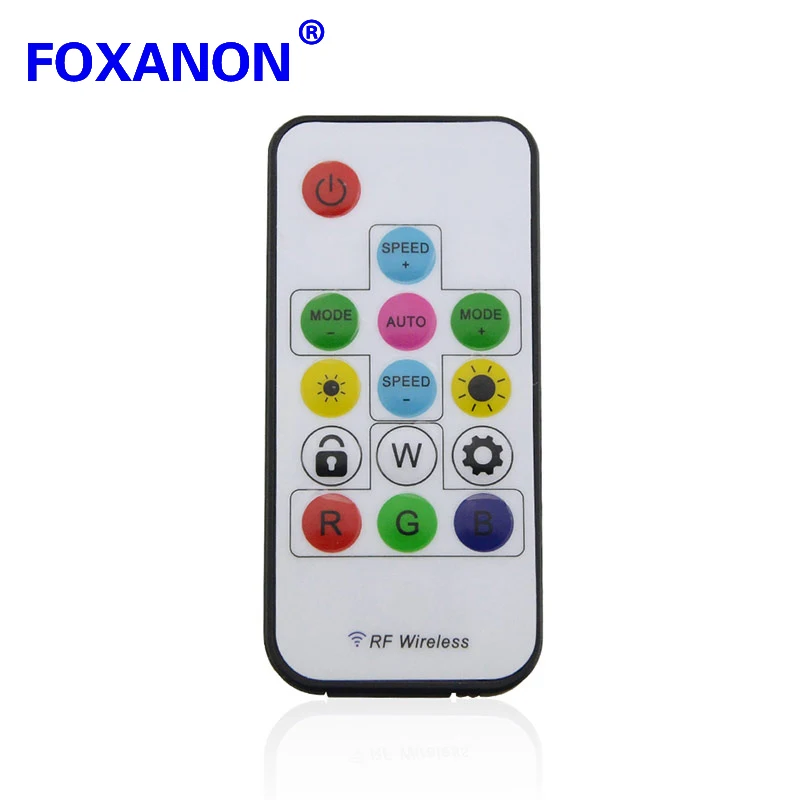 Remote Control + Wireless RF 14keys Led RGB Controller 300kinds Of Change 2048 Pixels For WS2811 WS2812 WS2812B DC 5V LED Strip | Лампы и