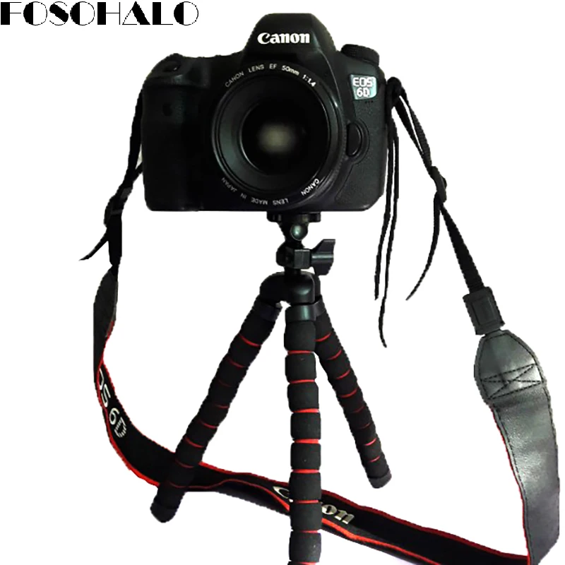 FOSOHALO 1 шт. S/M/L губка Осьминог штатив для Nikon/Canon/Yi/Для Gopro DSLR камеры селфи палка