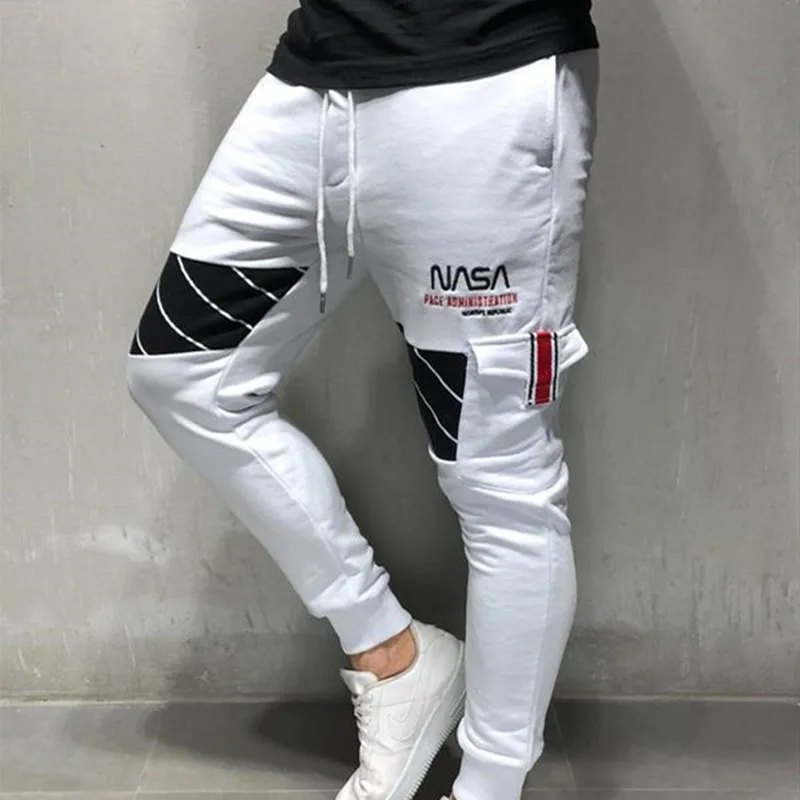 Новые спортивные пробежки мужские брюки для бега дышащие фитнеса и спортзала