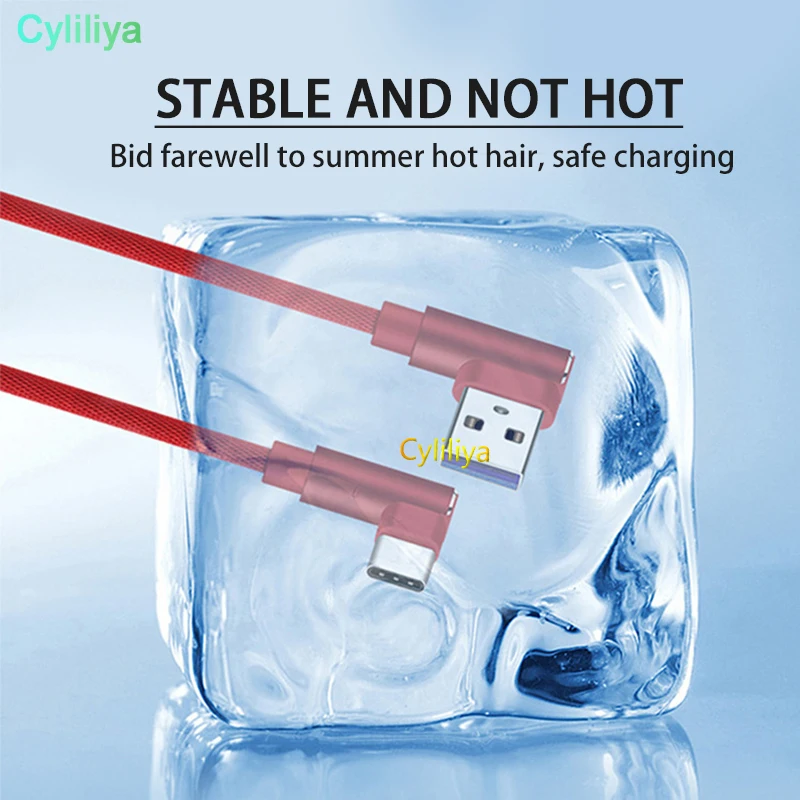 50pcs 1m 3ft 2A Quick charging Braided Fabric Alloy 90 Degree Usb data sync cable for samsung htc android | Электроника