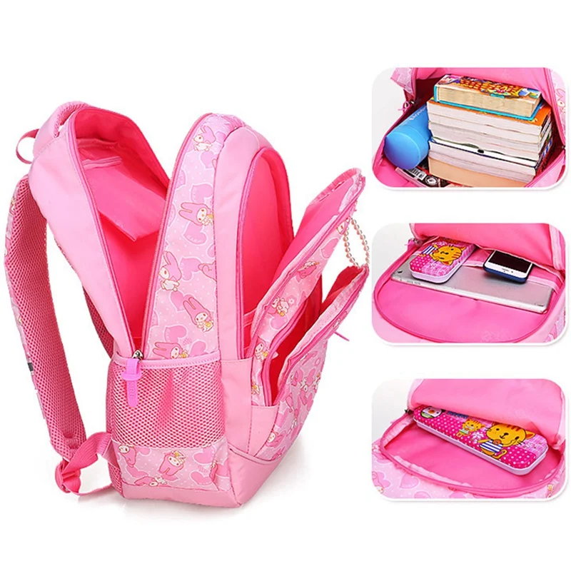 

Children School Bags For Girls Princess Backpack Primary Bookbag Orthopedic Schoolbag Kindergarten Kids Satchel Mochila Infantil