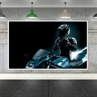 Поп-арт гоночный мотоциклетный шлем спортивные холщовые настенные картины для гостиной спальни Декор домашний декор современные плакаты принты