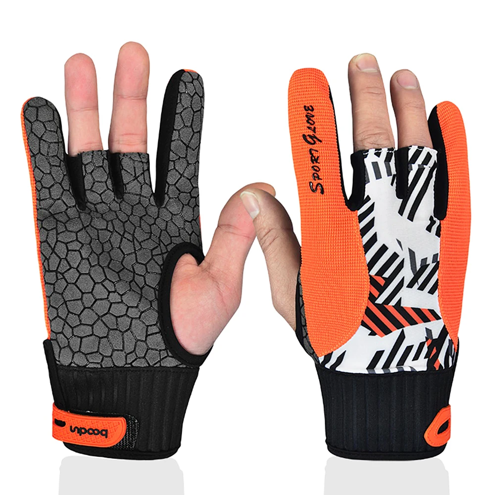 Перчатки для боулинга дышащие противоскользящие защитные перчатки спортивные