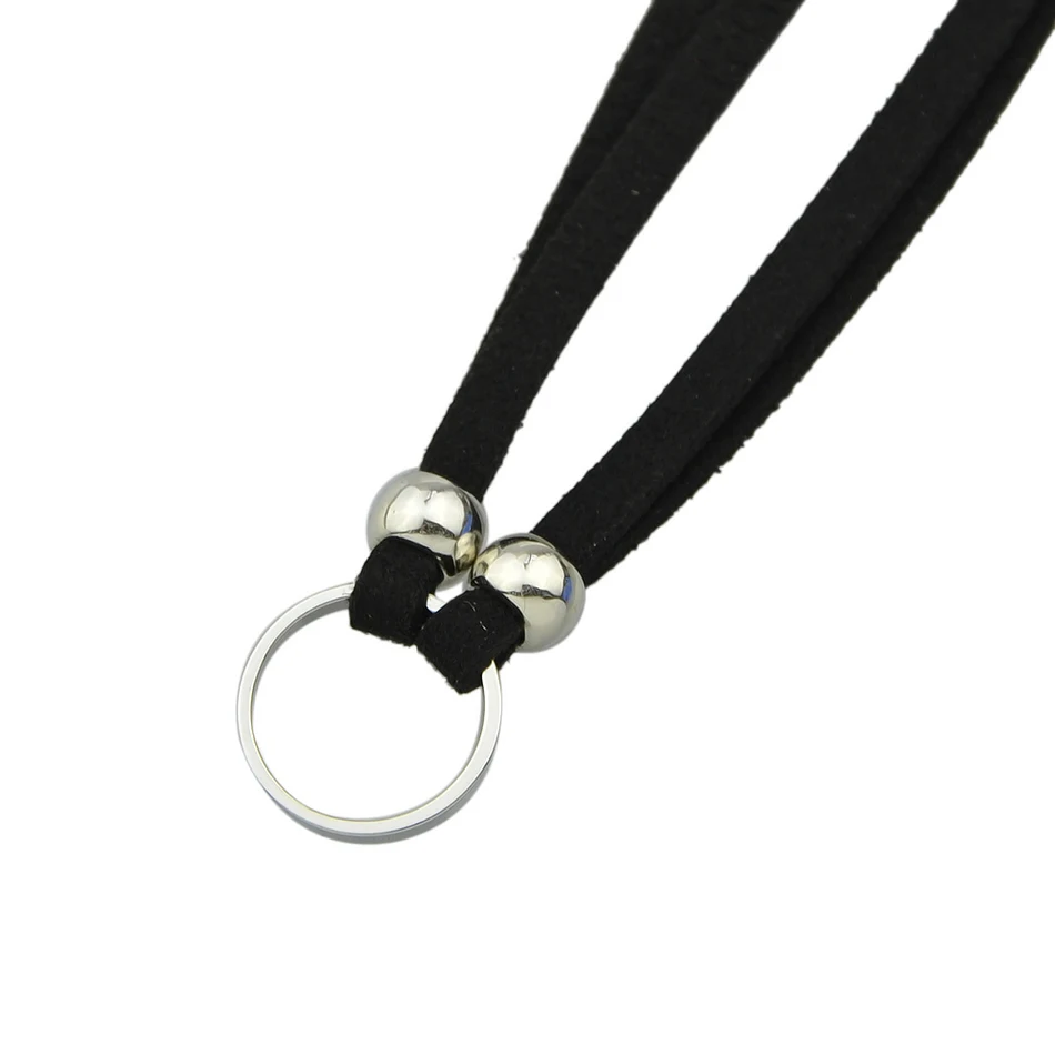 Минималистский хип-хоп панк готический колье с золотой Цвет серебро круг