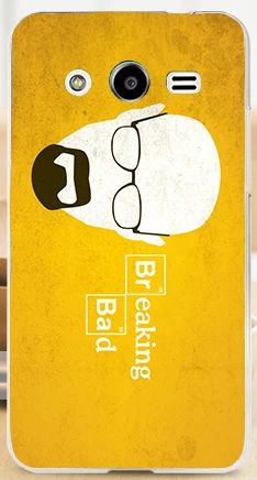 Hot TV Breaking Bad Chemistry teacher Protective Hard Case Cover for Samsung Galaxy Core 4G LTE G386F Mr.White phone case |