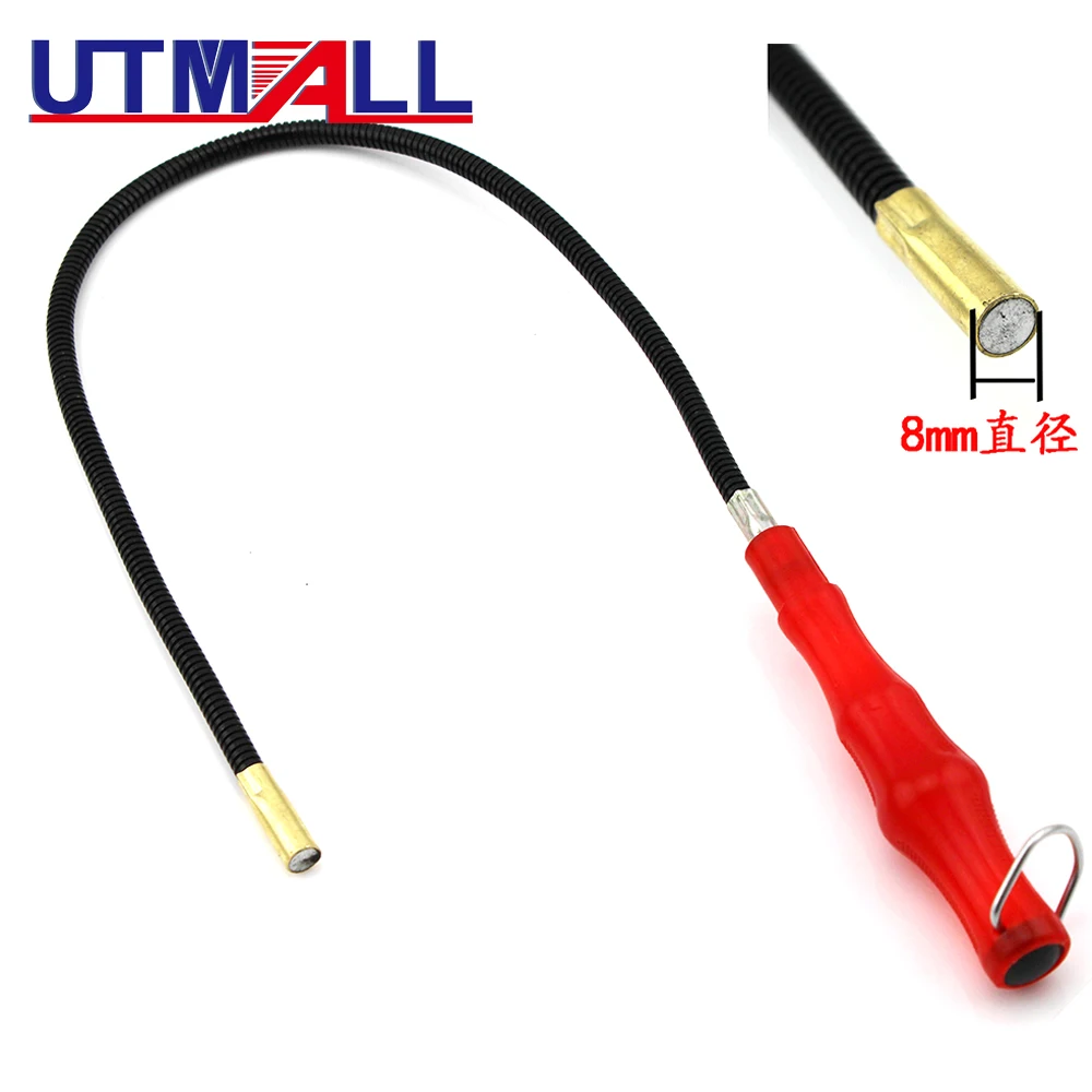

5LBS Flexible Magnetic Pick Up Tool Long Reach Spring Grip Grabber Flexible
