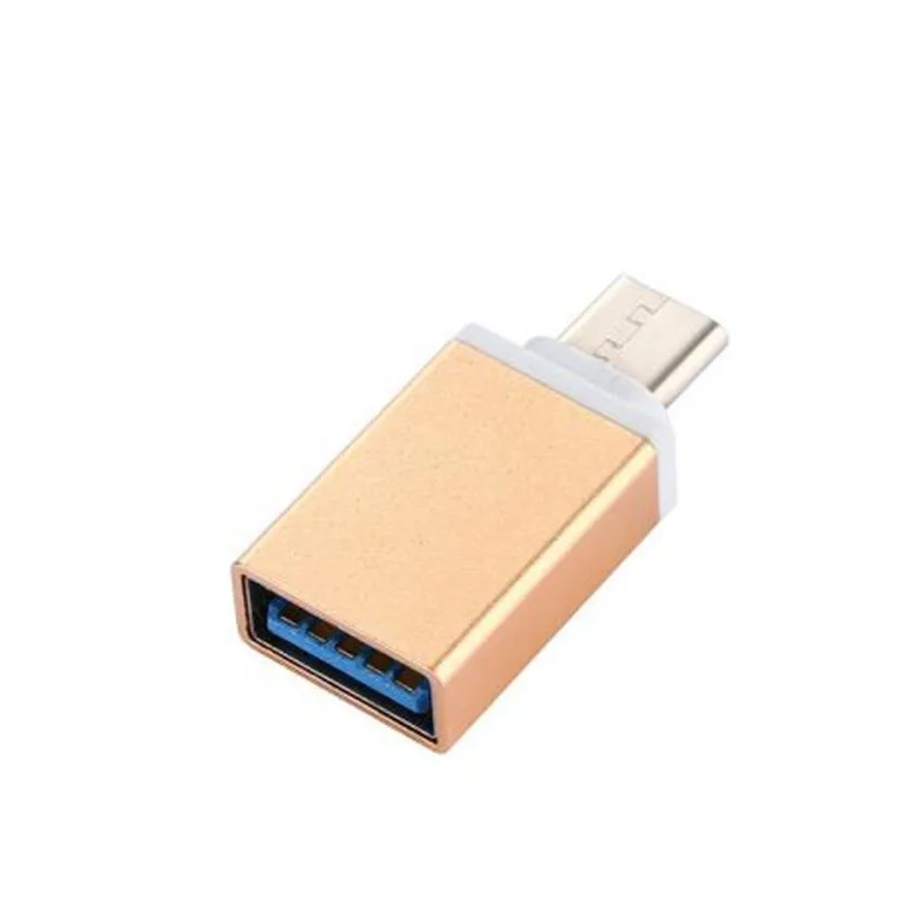 USB к USB-C Тип C USB 3,1 данных OTG адаптер для Oneplus Three/OnePlus 3T высокого Скорость Сертифицированный Аксессуары для мобильных телефонов