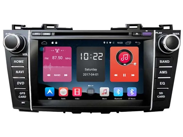 Android 6.0 dvd плеер автомобиля навигации для Mazda 5 аудио стерео головное устройство