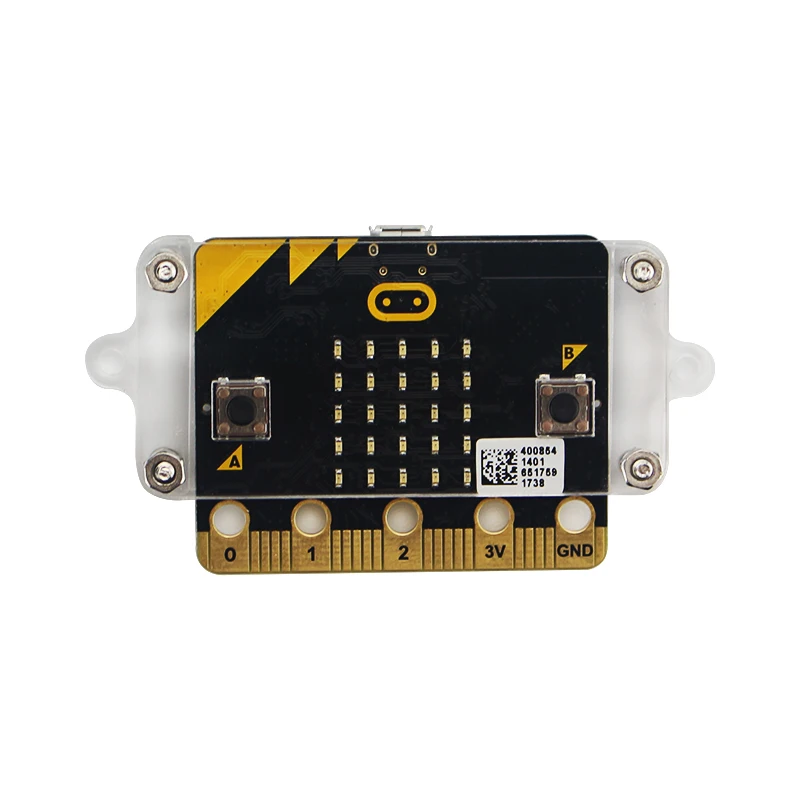Новинка Акриловый Прозрачный чехол BBC Micro:bit красная черная коробка прозрачный