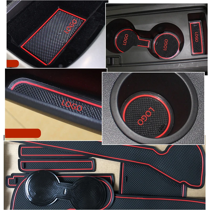 Нескользящий коврик для ворот резиновые подставки Chevrolet Captiva 2011 2012 2015 2016 2017 2018