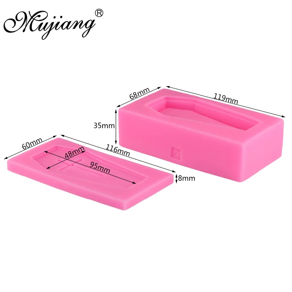 4 шт. силиконовые формы для украшения черепов и гробов на Хэллоуин помадка