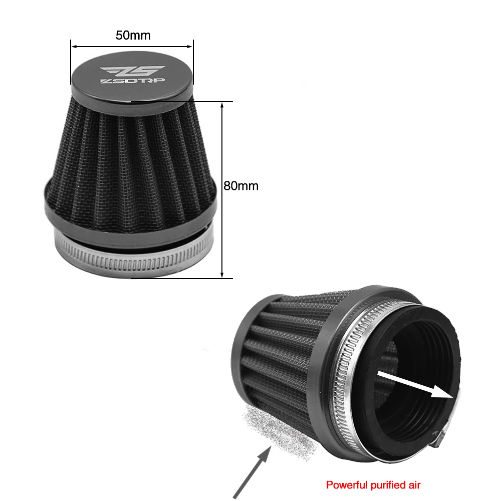 

ZS Racing PZ26 PZ27 PZ30 Carb Auto Manu Carburetor + Air Filter For 50cc- 250CC Dirt Pit bike ATV Quad Go kart SUNL TAOTAO