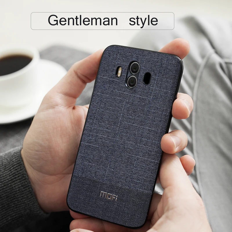 Чехол Mate 10 для huawei mate чехол тканевый деловой темного цвета джентльмена ручной