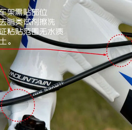 15 шт./лот высокое качество защита от потертостей защитная рамка для велосипеда