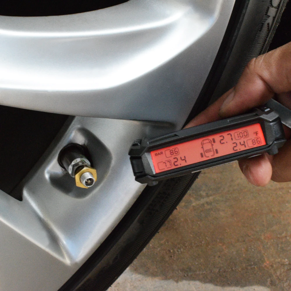 Система контроля давления в автомобильных шинах TPMS, беспроводной монитор давления в шинах, внешний внутренний датчик TMPS