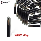 Чип KEYYOU 10x для автомобильного ключа Blank 4D60 Glassy ключевая микросхема транспондера для Ford Connect Fiesta Focus Ka Mondeo ID 4D 60 авто чип