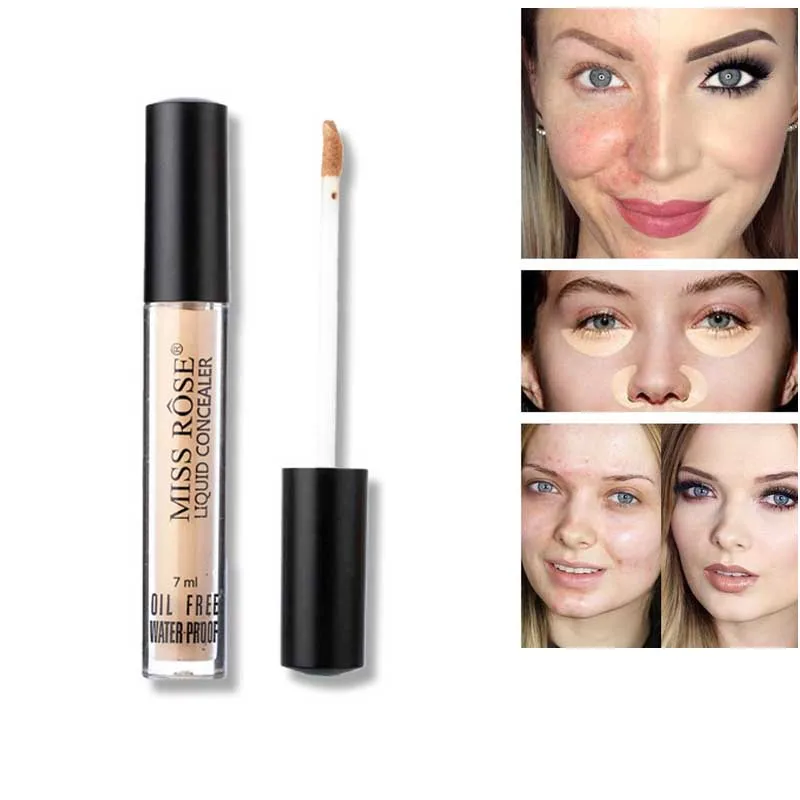 Полный охват светлый тональный крем Основа глаз темные круги корректор для лица