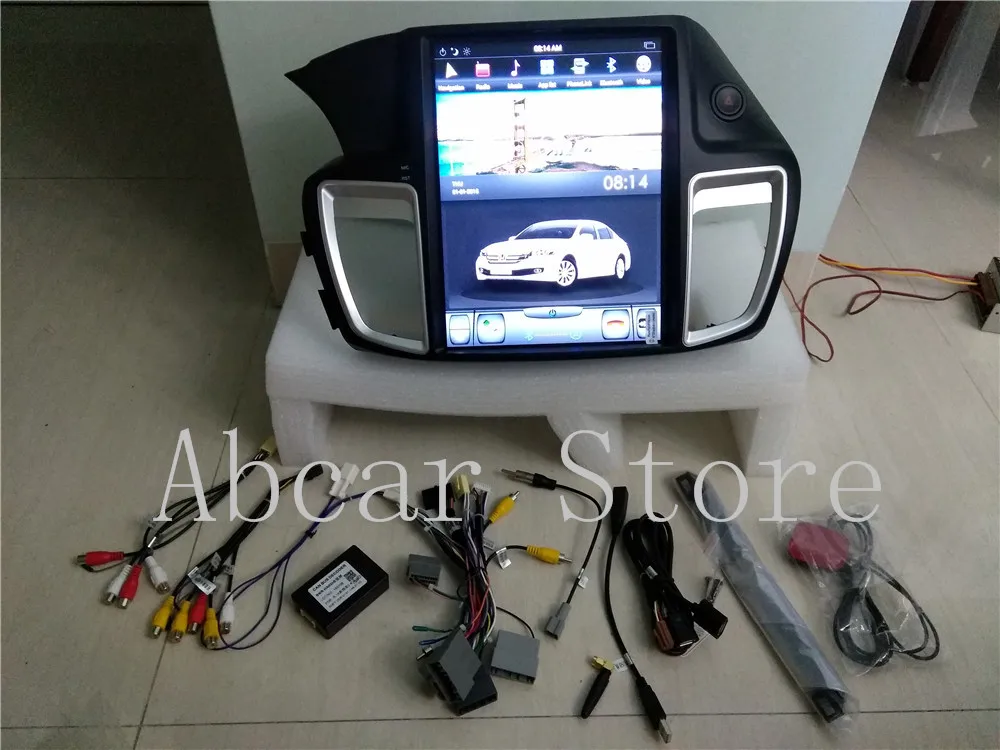 12,1 ''Tesla стиль Android 8,1 автомобильный dvd-плеер gps навигация для HONDA ACCORD головное устройство PX6 CARPLAY радио магнитофон ips авто