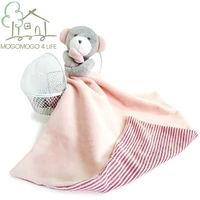 luxury hand made pink bear baby bib pass en71 test report and ce mark and reach docs plush toys for baby