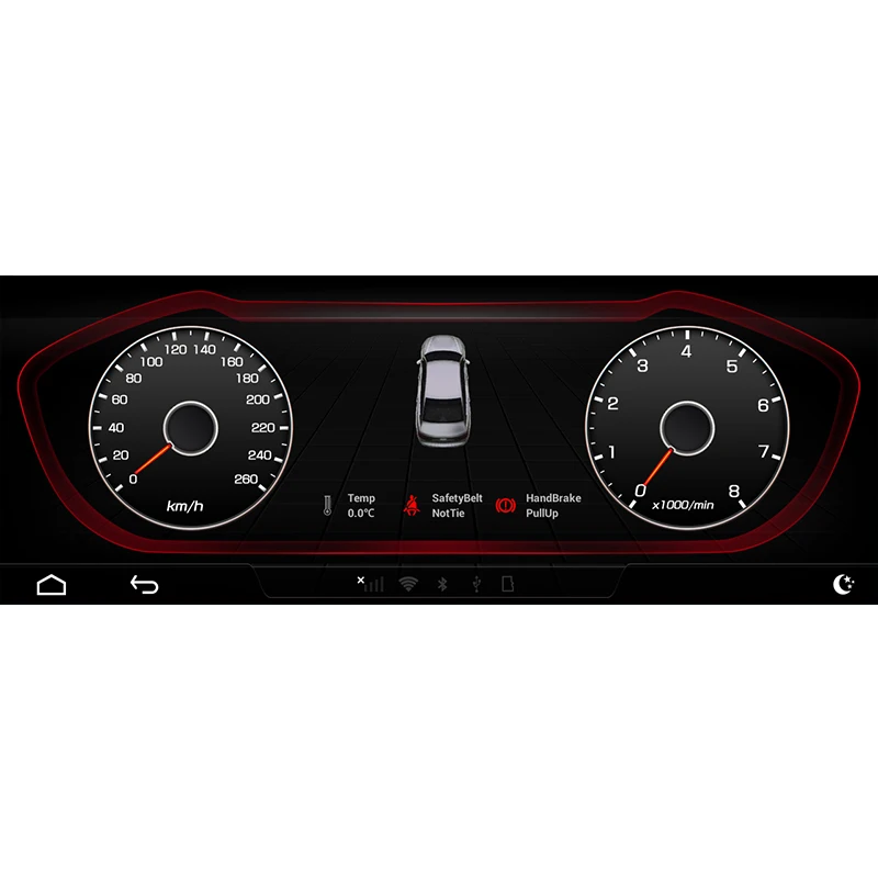 Черный NVTECH 8 ''HD дисплей для Audi A8 мультимедийная навигационная панель dvd-плеер с wifi и 4G SIM подключение 2011 - Цвет: Черный