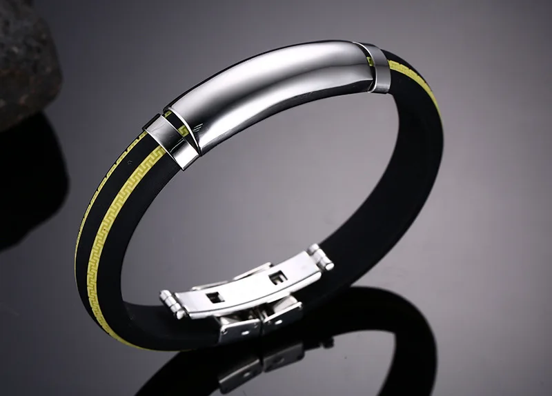 Женские и мужские крутые Серебристые браслеты Pulseira Feminina стиль Pulseiras нержавеющая