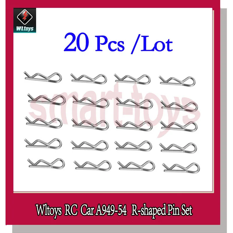 

20Pcs WLtoys A949 R-Fasteners A949-54 R-Shaped Pins for Wltoys A949 A959 A969 A979 RC Car Parts