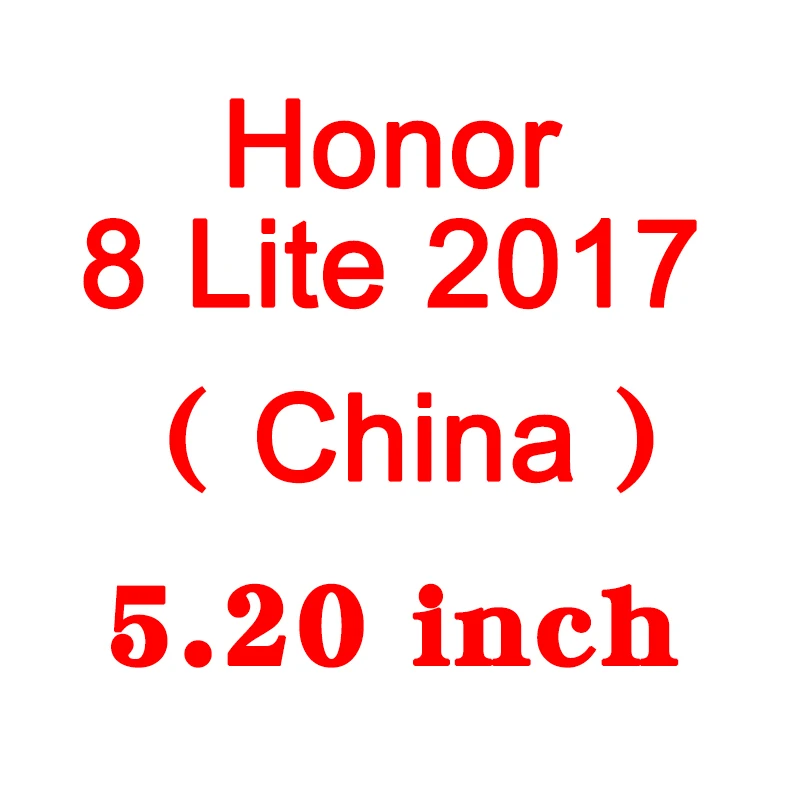 8 lite (5.20inch) 7C 7A Стекло для huawei Honor 7x 7a 7c Pro 7 X S A C X7 S7 A7 C7 7apro 7cpro 8 9 lite Honor 8lite Honor 9 lite вид 10 View10 Экран протектор - Цвет: 8 lite (5.20inch)
