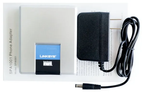 Fast Shipping! Unlocked Linksys SPA1001 VoIP Phone Adapter with 1 FXS Phone Ports with retail box