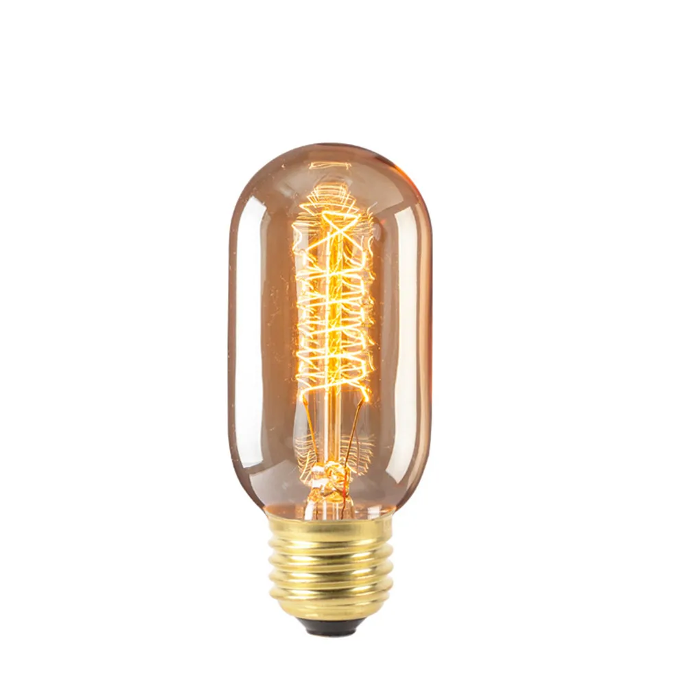 B 40 Вт лампа лампочки накаливания Винтаж в ретро стиле Эдисон LampE27 220 V - Цвет: B