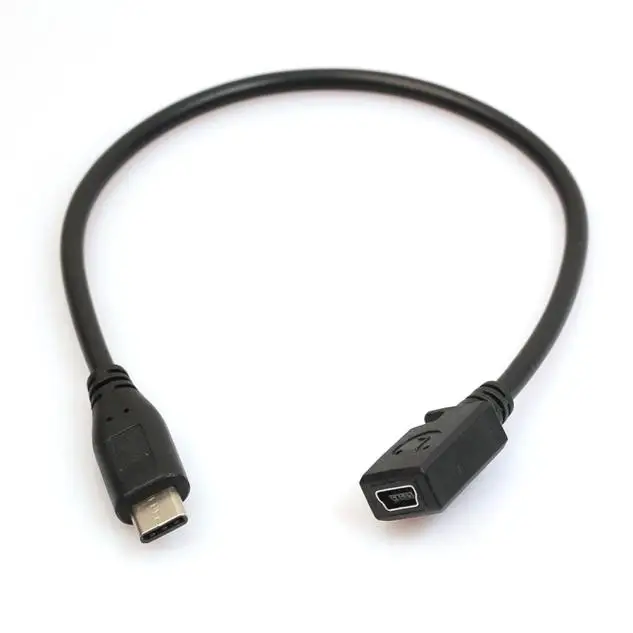 Overmal USB 3,1 type C Мужской мини-usb Женский кабель для передачи данных для Google Nexus 6 p/Letv 1S
