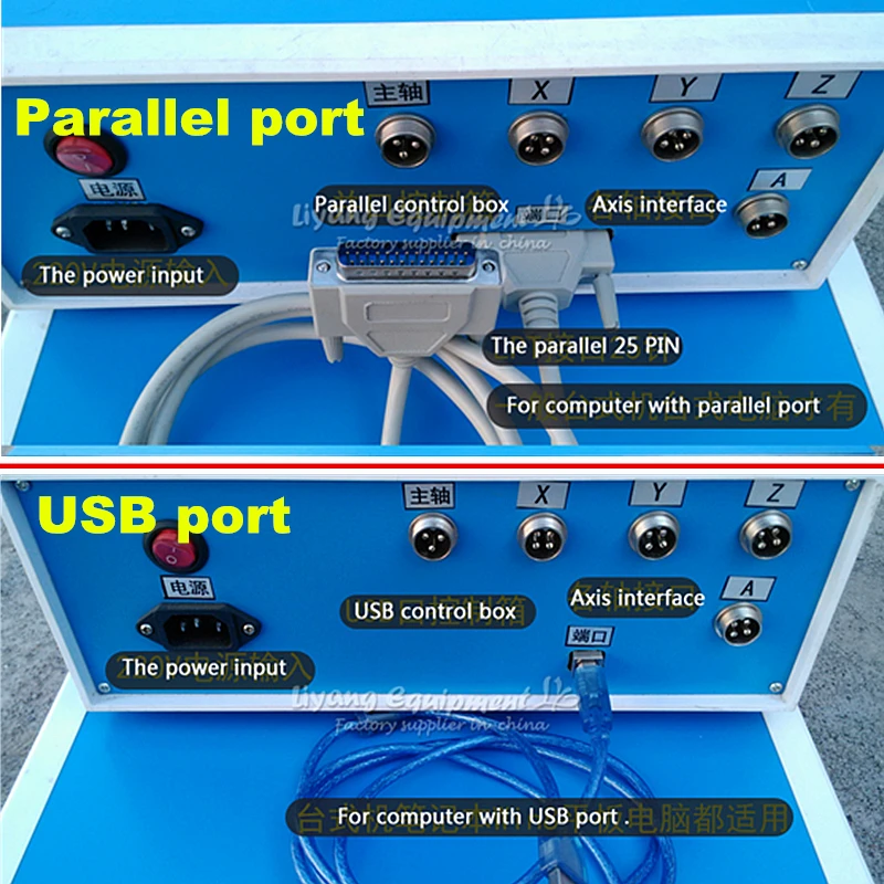 LY CNC 6090 1500 Вт шпиндель линейной направляющей 4 оси древесины cnc маршрутизатор 3