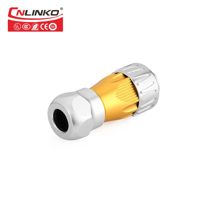 Металлический кабель Ethernet M24 водонепроницаемый IP67 RJ45 cat5e|Соединители| |