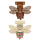 Сделай Сам, женщины, пчела, металлическая застежка, поворотный замок для сумочки, сумка на плечо, кошелек, подарок, сумочка, замок