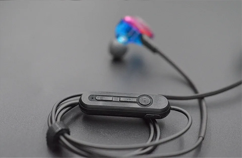 Плотным верхним ворсом KZ ZS10/ZSA/ZS6 Bluetooth 4,2 Беспроводной модуль обновления кабель Съемный шнур плотным верхним ворсом KZ оригинальные наушники 0,75 мм 2 Pin Bluetooth кабель