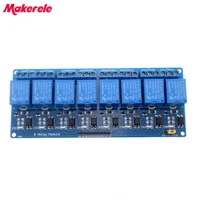 free shipping 8 channel 8 channel relay control panel plc relay 5v module for hot sale in stock 8 road 5v relay module