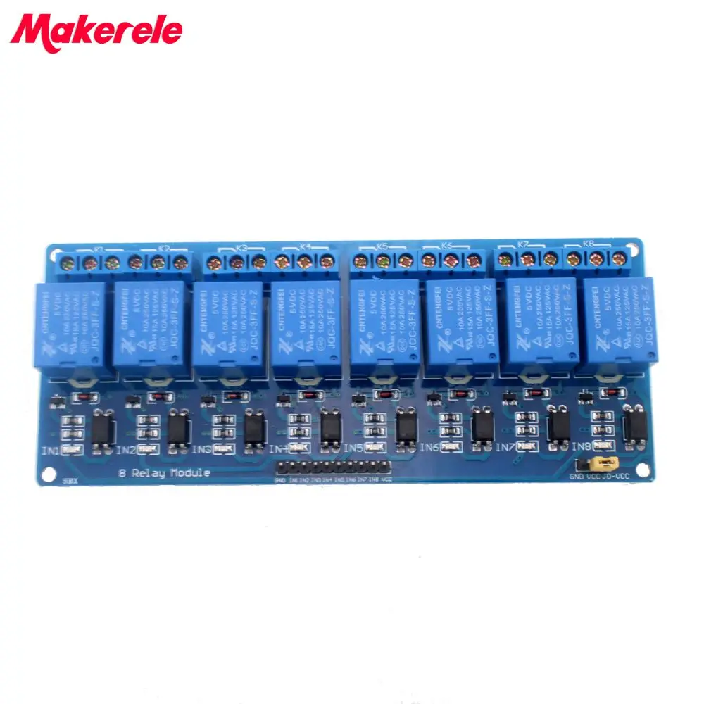 Бесплатная доставка 8 канальный релейная контрольная панель реле ПЛК 5 в модуль