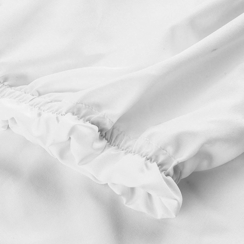 Сексуальные летние женские блузки с длинным рукавом повседневные топы вырезом