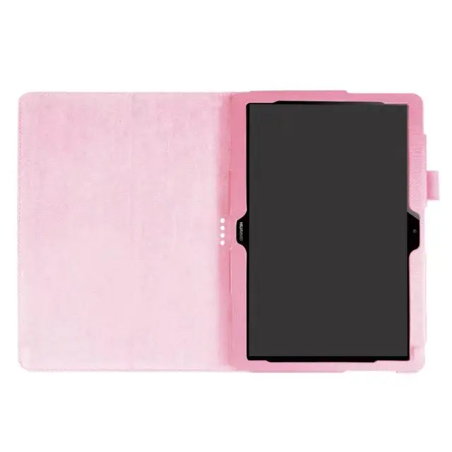 Чехол для huawei MediaPad T5 AGS2-W09/L09/L03/W19 10," Планшет тонкий умный кожаный чехол-подставка для huawei T5 10+ ручка