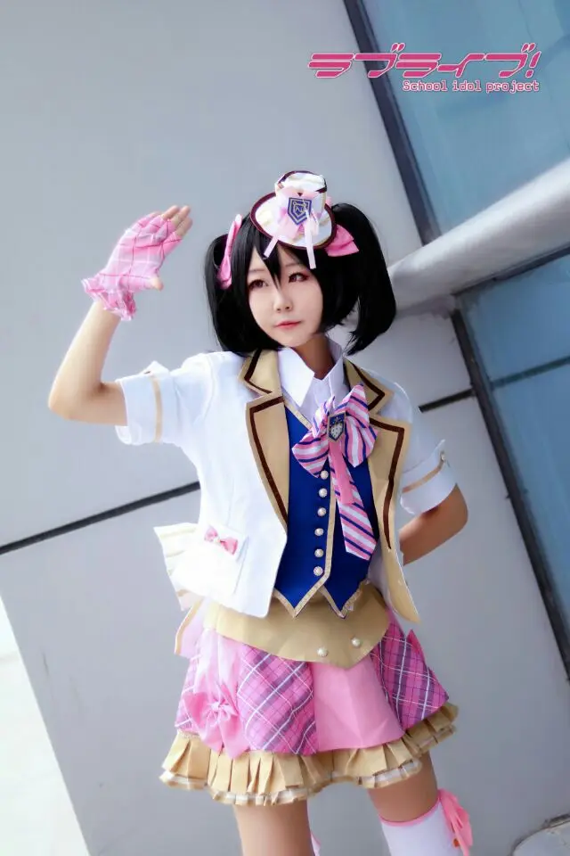 Новый 2018 LoveLive! Костюм для косплея кард ХР язава Нико маскарадное платье костюмы
