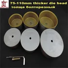 Бесплатный shippng высокое качество водопроводчик инструмент сварочный аппарат части, ppr, чп, PB трубы для стыковой сварки экструзионная головка, 75  90  110 мм сварки плесень