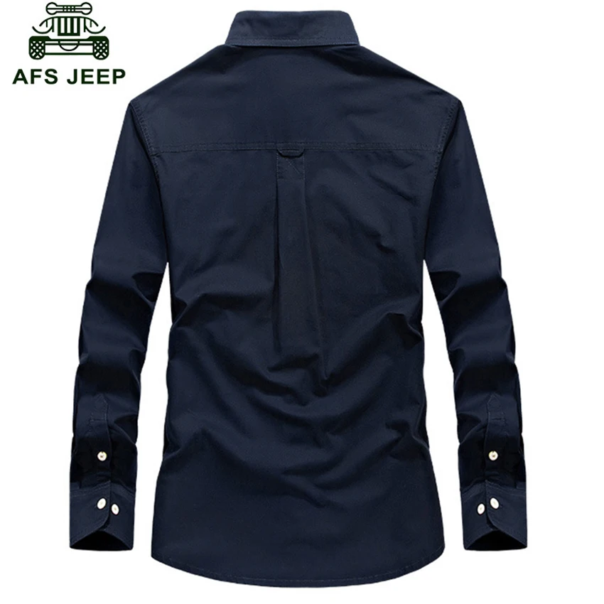 Бесплатная доставка АФН Jeep рубашка с длинными рукавами мужской зимний большой