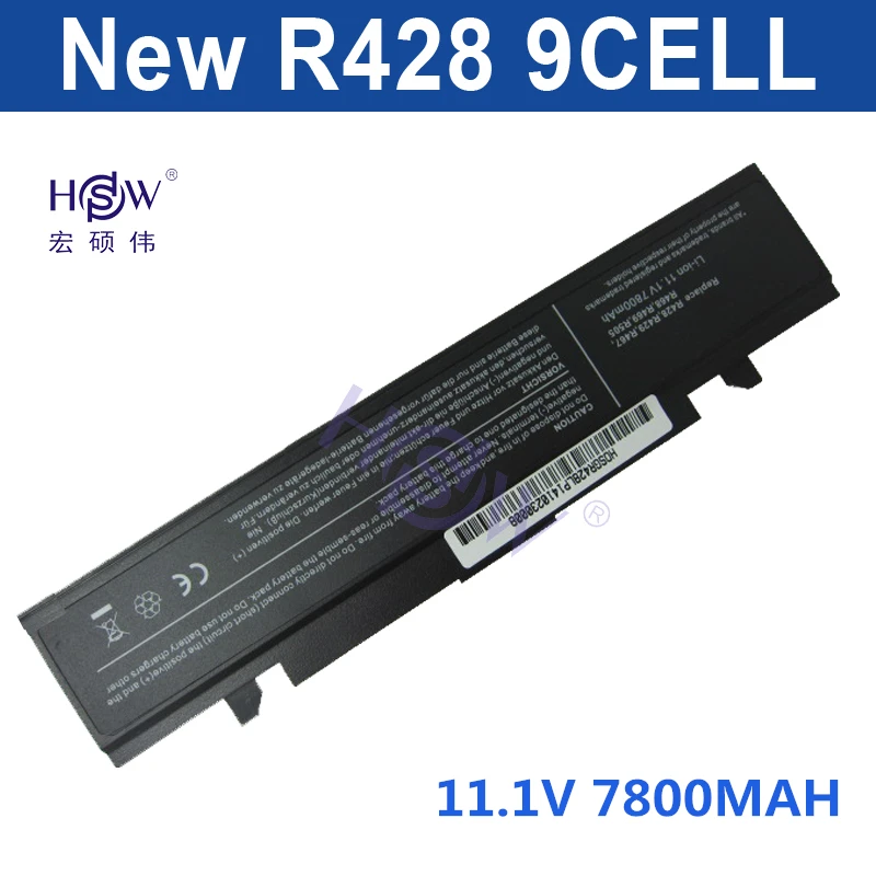 HSW батарея для Samsung R530 R540 R428 AA PB9NS6B PB9NC6B NP R519 R522 Q430 Q528 PB9NC5B PL9NC2B PL9NC6W|battery for samsung